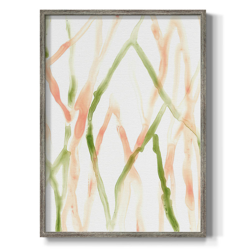 Reproduction encadrée RunnelXIV - bois massif, H 15 po x l 12 po