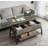 Buser Manufactured Wood Lift-Top Coffee Table with Steel Base-713281668