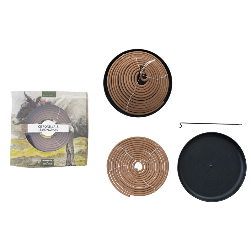 Rouleaux d'encens pour l'extérieur Citronella & Citronnelle