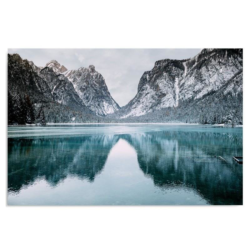 Mountain - No Frame Print on Canvas, 80cm H x 120cm W