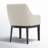 Fairmont Upholstered Back Armchair in Cream