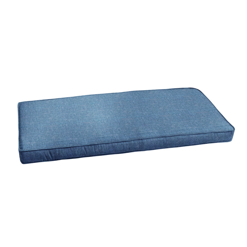 Outdoor Bench Seat Cushion, 2" H x 57" W x 17" D