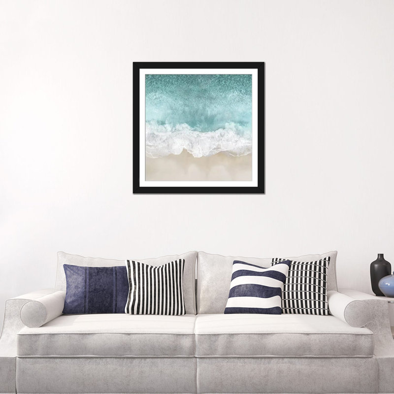 " Laundry Room " by Amanda Murray, 24" H x 24" W x 1" D, Black Framed