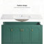 Ensemble de meuble-lavabo avec lavabo en céramique-594363513