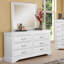 Commode rectangulaire à 6 tiroirs Sandburg-24075119