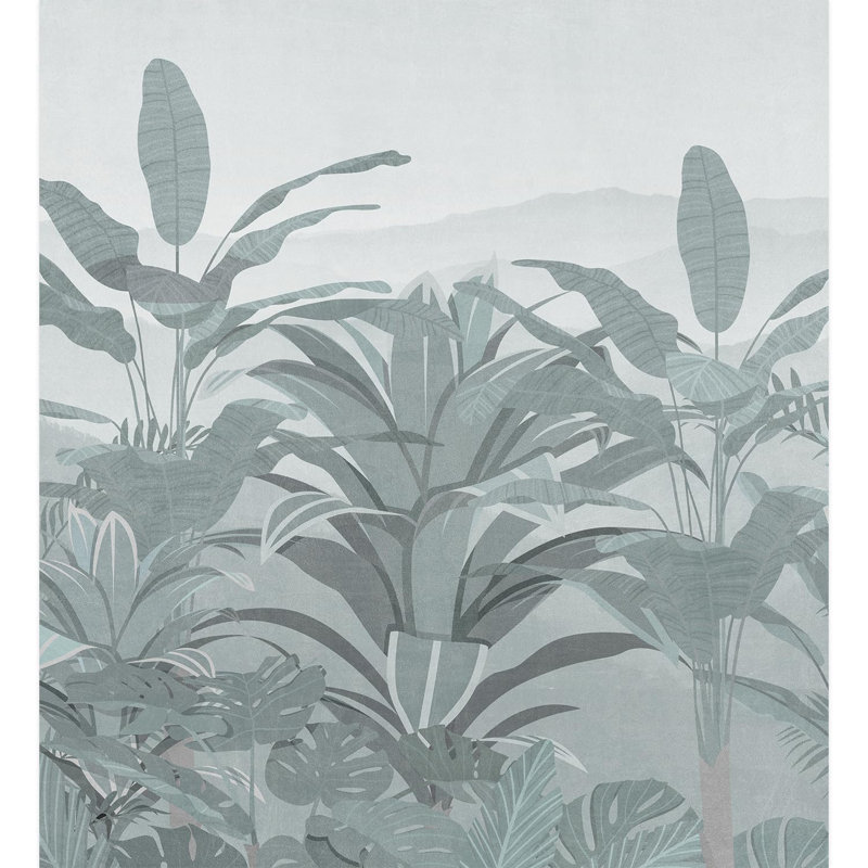 Peel & Stick Floral Border, 132" L x 120" W