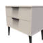 Bonnelle 58cm W Manufactured Wood Bedside Table-876042799