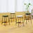 Modern Set Of 2 Bar Stools Comfortable & Stylish Counter Height And Bar Height Bar Stools-333699067-333699044