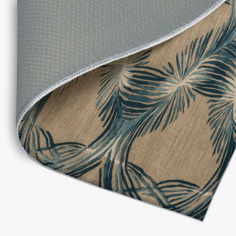 Tapis intérieur et extérieur gris Nature, Rectangulaire 8 pi x 10 pi