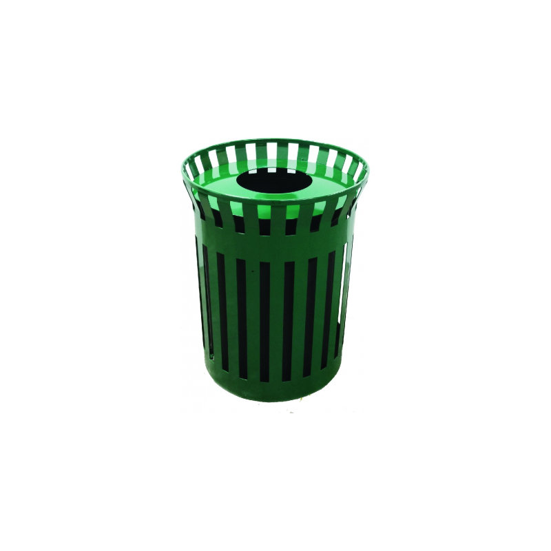 Poubelle de recyclage ouverte 36 gallons, Sable
