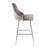 Upholstered Velvet Counter Stool-546801883-546801884