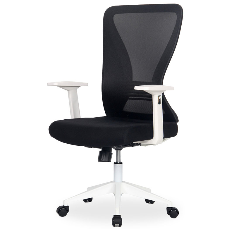 Mesh Task Chair, White, Black