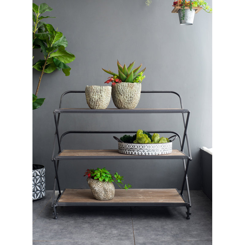 34x17x32.5" 3 Layer Kd Shelves