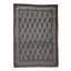 Tapis gris unique en laine noué à la main de style années 1930 de 6 pi 3 po x 8 pi 9 po Ogema
