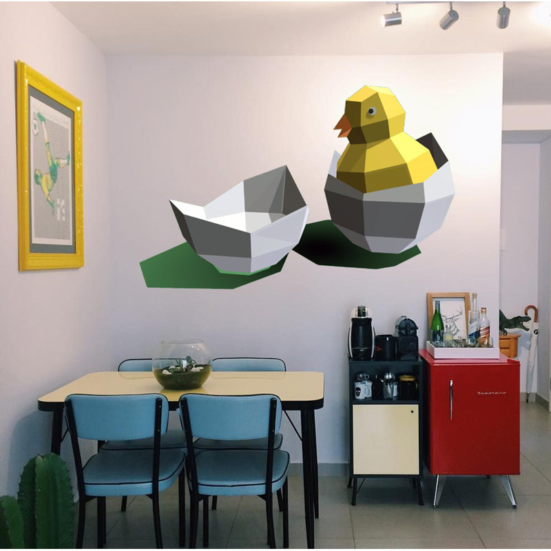 Animals Wall Decal, 46" H x 69" W