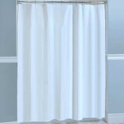 Vinyl Solid Shower Curtain Liner
