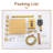 Revitalize 3-Function 12 Inch Wall Mount Rainfall Thermostatic Shower System with 6 Body Jets-88543398