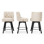 Tabouret de comptoir pivotant 25,98 po Dryver-93940911