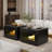 LED Lift-Top Square Coffee Table -391647740