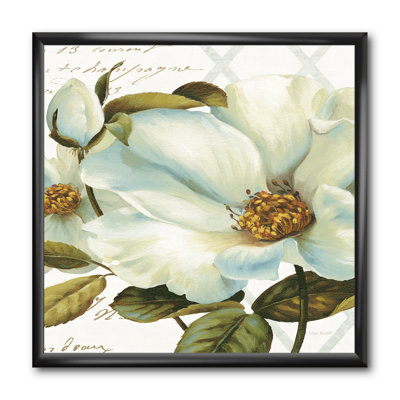 « white fleuring fleur close », reproduction d’art sur toile