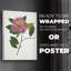 PressedCamelliaII - Impression sur toile seulement - NON CADRE