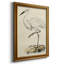 Toile encadrée de qualité supérieure embellie Antique Heron III (ASH) - prête à être accrochée-1559943122