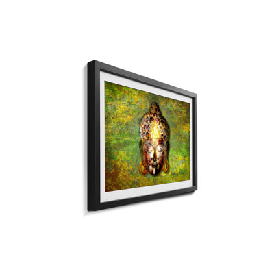 Buddah Head - Single Picture Frame Print