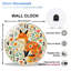Horloge murale 12 pi