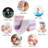 Baby Washcloths, 24Pack Baby Wash Cloths Extra Soft Ultra Absorbent, Baby Towels and Washcloths Face Towel Unisex for Boys Girls Body,9x9 Pink Whale-129411635