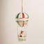 Christmas Hot Air Balloon Ornament