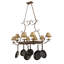 8 Light Pot Rack