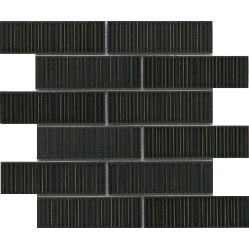 Carreau de céramique murale lustré 11 po x 12 po Ornami (16,18 pieds carrés / caisse)