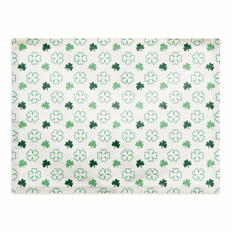 Cycle Polyester Geometric Rectangle Placemat