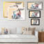 «Abstract Horses In Love», reproduction sur toile flottante-1486034092-1486034093