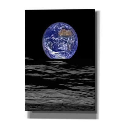 " Earth From Moon " Painting Print