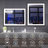 Hemme 27.5 x 39.4 inch LED Bathroom Mirror Black Frame Vanity mirror Bluetooth Dimmable 3 Color Temperature