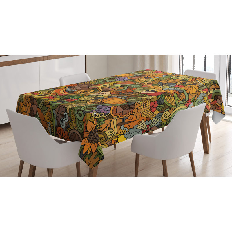Geometric Tablecloth, 90" x 60"
