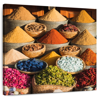 Yarlin, marché de Marrakech, épices