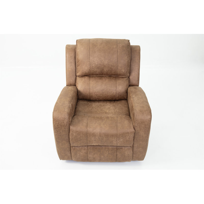 Single Recliner, Chestnut