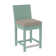 Tabouret de comptoir tissé