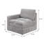 Fauteuil en tissu-603148505