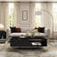 Table basse Mid-Century moderne avec tiroirs doubles-1924070326