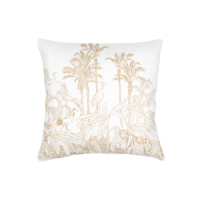 Printed Pillows Linen Pillow Cover & Insert