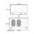 Intelligent French-style rattan bathroom cabinet
