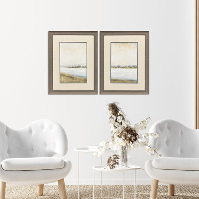«Peaceful Lake», art encadré