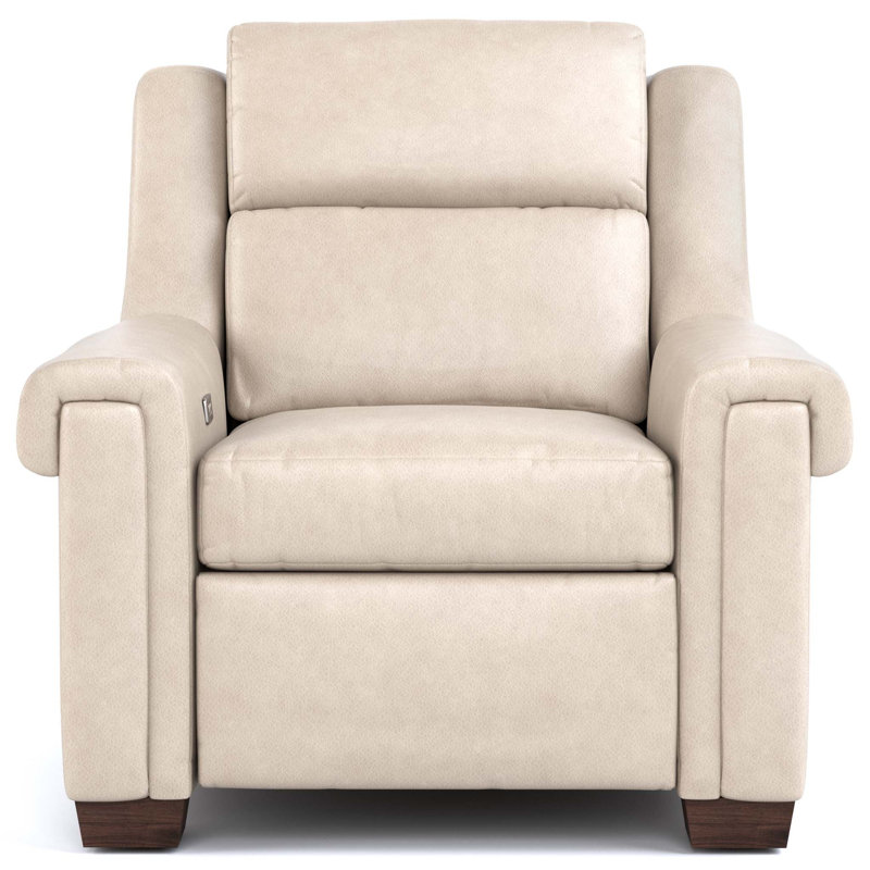 Chester Recliner, Sorrento Moonshine Genuine Leather