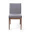 Chaise d'appoint en bois massif rembourrée Corriveau Cupp-108709782-31578488-31578485