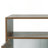 Kitchen Sideboard, Small  Countertop Organizer, Tabletop Cabinet With 2 Glass Sliding Door,3 Side Drawers & 1 Small Display Shelves, Counter Cabinet For Kitchen, Living Room, Dinning Area