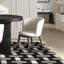 Nova Velvet Upholstered Upholstered Back Dining Chair-99373033