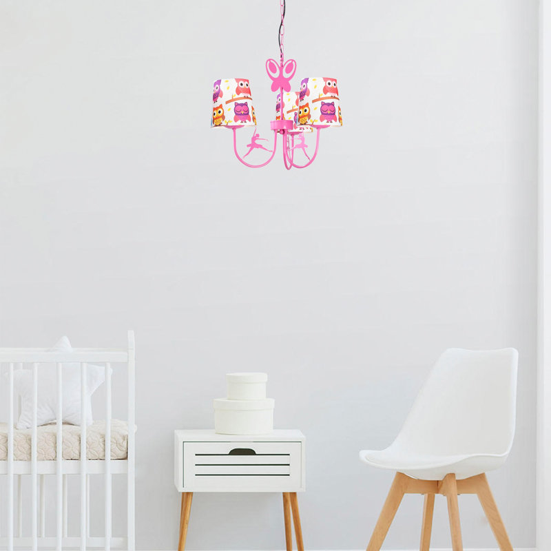 Lustre classique à 3 lumières Rosena